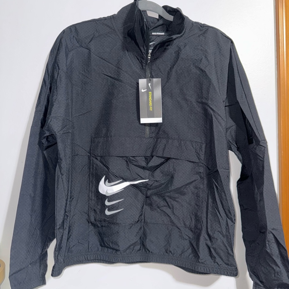 Nike Black Windbreaker Jacket